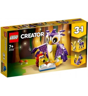Конструктор Lego Creator - Фантастични горски създания (31125)