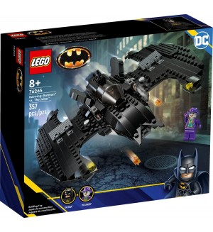 Конструктор LEGO DC Batman - Батсамолет: Батман срещу Жокера (76265)