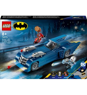 Конструктор LEGO DC Comics Super Heroes - Батман срещу Харли Куин и мистър Фрийз (76274)