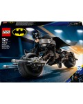 Конструктор LEGO DC Comics Super Heroes - Фигура за изграждане Батман и мотоциклет (76273)