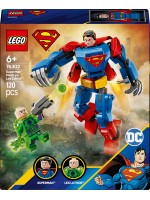 Конструктор LEGO DC Comics Super Heroes - Супермен робот срещу Лекс Лутър (76302)
