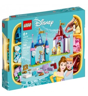 Конструктор LEGO Disney - Disney Princess, Твочески замъци (43219)