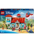Конструктор LEGO Disney - Къщата на плажа на Лило и Стич (43268)