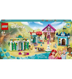 Конструктор LEGO Disney - Пазарното приключение на принцесите (43246)