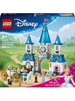 Конструктор LEGO Disney Princess - Дворецът и каретата на Пепеляшка (43275)