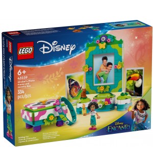 Конструктор LEGO Disney - Рамка за снимка и кутията за бижута на Мирабел (43239)