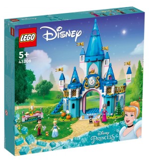 Конструктор Lego Disney - Замъкът на Пепеляшка и Чаровния принц (43206)