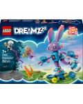 Конструктор LEGO DreamZzz - Изи и играещото зайче Бънчуро (71490)