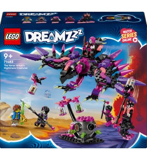 Конструктор LEGO DreamZzz - Кошмарните създания на Вещицата (71483)