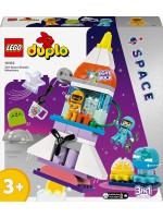 Конструктор LEGO Duplo 3 в 1 - Приключения с космическа совалка (10422)