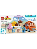 Конструктор LEGO Duplo Bluey - Сладоледено приключение с Блуи (10458) Конструктор LEGO Duplo Bluey - Сладоледено приключение с Блуи (10458)