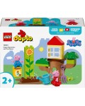 Конструктор LEGO Duplo - Градината на Пепа с къщичка на дърво (10431)