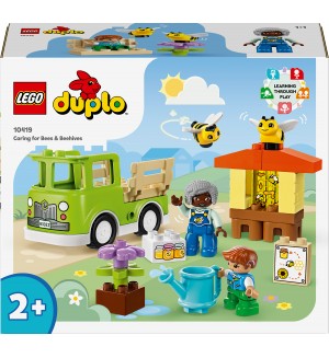 Конструктор LEGO Duplo - Грижа за пчелите и кошерите (10419)