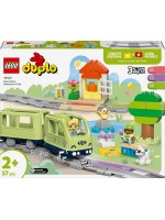 Конструктор LEGO Duplo - Интерактивен приключенски влак (10427) Конструктор LEGO Duplo - Интерактивен приключенски влак (10427)