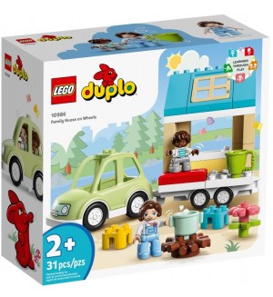 Конструктор LEGO Duplo - Къща на колела (10986)