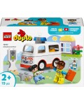 Конструктор LEGO Duplo - Линейка и шофьор (10447)