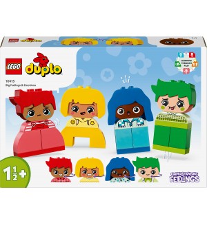 Конструктор LEGO Duplo - Моите първи чувства и емоции (10415)
