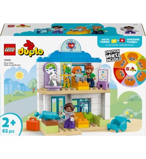 Конструктор LEGO Duplo - Първо посещение при лекаря (10449)