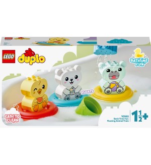 Конструктор Lego Duplo - Плаващ влак за животни (10965)