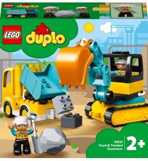 Конструктор Lego Duplo Town - Камион и екскаватор (10931)
