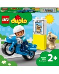 Конструктор Lego Duplo Town - Полицейски мотоциклет (10967)