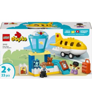 Конструктор LEGO Duplo Town - За първи път на летището (10443) Конструктор LEGO Duplo Town - За първи път на летището (10443)