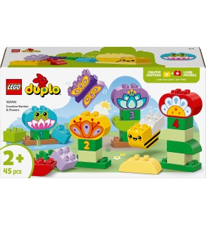 Конструктор LEGO Duplo - Творческа градина и цветя (10444)