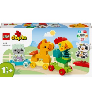 Конструктор LEGO Duplo - Влакче с животни (10412)