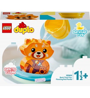 Конструктор Lego Duplo - Забавления в банята,  Плаваща панда (10964)