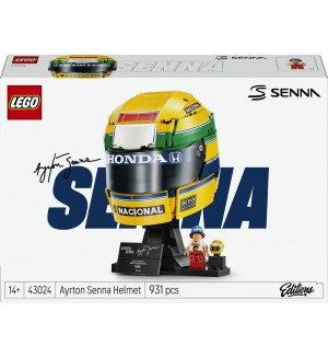 Конструктор LEGO Editions Formula 1 - Каска на Айртон Сена (43024)
