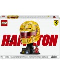 Конструктор LEGO Formula 1 - Каска на Луис Хамилтън от отбора на Scuderia Ferrari HP (43022)