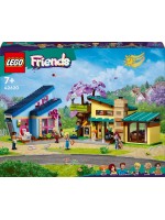 Конструктор LEGO Friends - Фамилните къщи на Оли и Пейсли (42620)