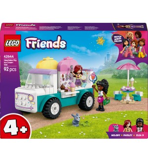 Конструктор LEGO Friends - Камион за сладолед в Хартлейк Сити (42644)