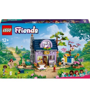 Конструктор LEGO Friends - Пчеларска къща и цветна градина (42669)
