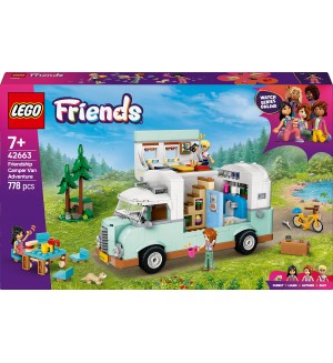 Конструктор LEGO Friends - Приключение с кемпер на приятелството (42663)
