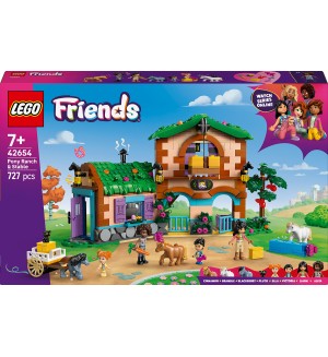 Конструктор LEGO Friends - Ранчо и конюшня за понита (42654)