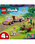 Конструктор LEGO Friends - Ремарке за коне и понита (42634)