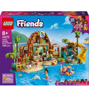 Конструктор LEGO Friends - Семейна почивка в плажния курорт (42673)