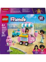 Конструктор LEGO Friends - Щанд за захарен памук и скутер (42643)