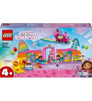 Конструктор LEGO Gabby's Dollhouse - Стаята за партита на Габи (10797)