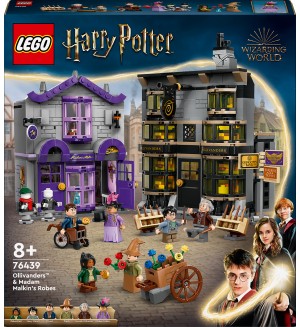 Конструктор LEGO Harry Potter - Магазините на Оливандър и мадам Малкин (76439)