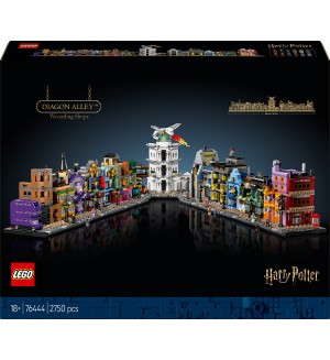 Конструктор LEGO Harry Potter - Магьоснически магазини „Диагон-али“ (76444)
