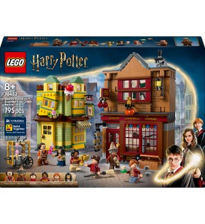 Конструктор LEGO Harry Potter - Всичко за куидича,  със салон за сладолед (76452)