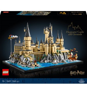 Конструктор LEGO Harry Potter - Замъкът и територията на Хогуортс (76419)