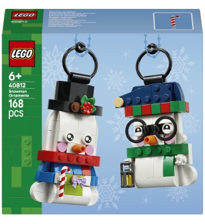Конструктор LEGO Iconic - Играчки снежни човеци (40812)