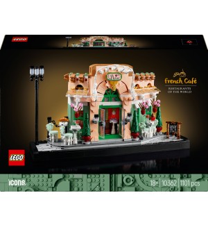 Конструктор LEGO Icons - Френско кафене (10362)