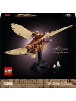 Конструктор LEGO Icons - Летящата машина на Леонардо да Винчи (10363)