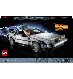 Конструктор LEGO Icons - Машина на времето от „Завръщане в бъдещето“ (10300)