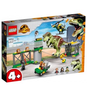 Конструктор Lego Jurassic World - Бягство на Т-Рекс (76944)