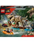 Конструктор LEGO Jurassic World - Бягство по реката от тиранозавър рекс (76975)